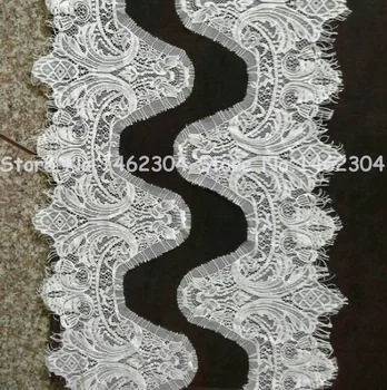 Latest african laces fabrics White/Black lace trim material, Quality Eyelash Bridal Lace Fabrics 34*300CM per pcs, 10pcs/lot
Latest african laces fabrics White/Black lace trim material, Quality Eyelash Bridal Lace Fabrics 34*300CM per pcs, 10pcs/lot