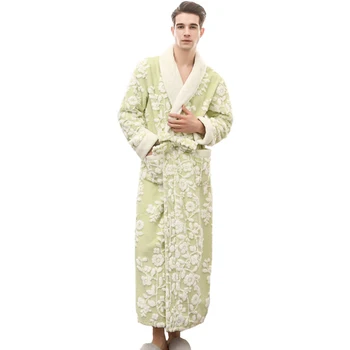 Men Kimono Bathrobe Flannel Sleepwear NEW Winter Long Robe Casual Night Dress Nightgown Floral Home Dressing Gown M XL XXXL
Men Kimono Bathrobe Flannel Sleepwear NEW Winter Long Robe Casual Night Dress Nightgown Floral Home Dressing Gown M XL XXXL