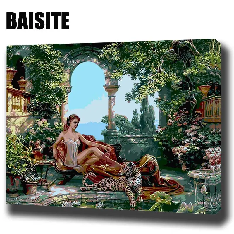 BAISITE DIY Framed Oil Painting By Numbers Landscape Pictures Canvas Painting For Living Room Wall Art Home Decor E160
BAISITE DIY Framed Oil Painting By Numbers Landscape Pictures Canvas Painting For Living Room Wall Art Home Decor E160