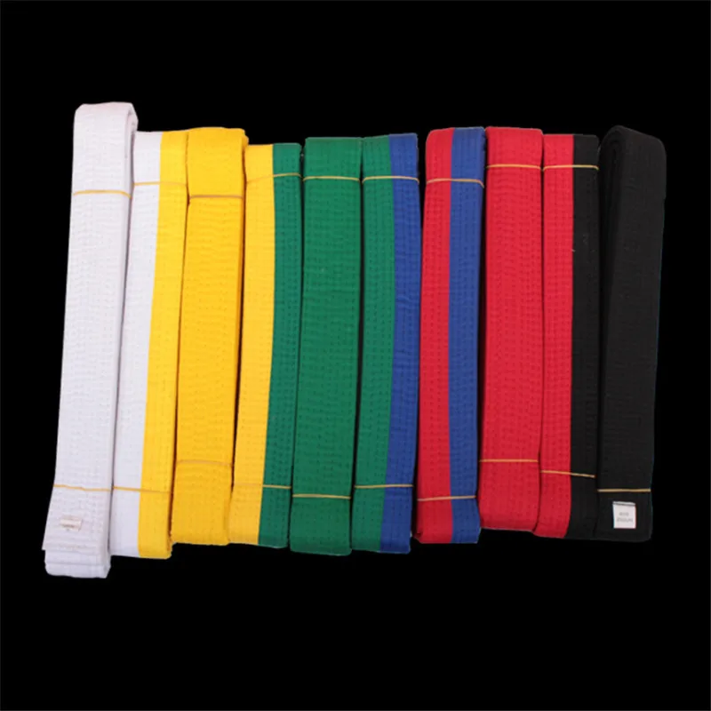 220*4cm Martial Arts Karate Judo Taekwondo Protective Waistband Professional Belts Judo Jiu jitsu Standard Tapes 11 colors
220*4cm Martial Arts Karate Judo Taekwondo Protective Waistband Professional Belts Judo Jiu jitsu Standard Tapes 11 colors