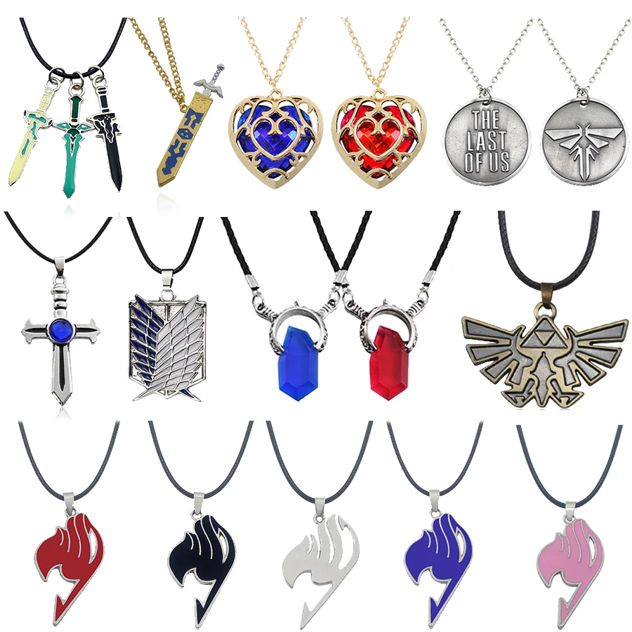 2015 Best Selling Anime Game Necklace DMC Devil May Cry 5 Dante Crystal Necklaces Pendants Leather Chain Necklaces For Men
2015 Best Selling Anime Game Necklace DMC Devil May Cry 5 Dante Crystal Necklaces Pendants Leather Chain Necklaces For Men