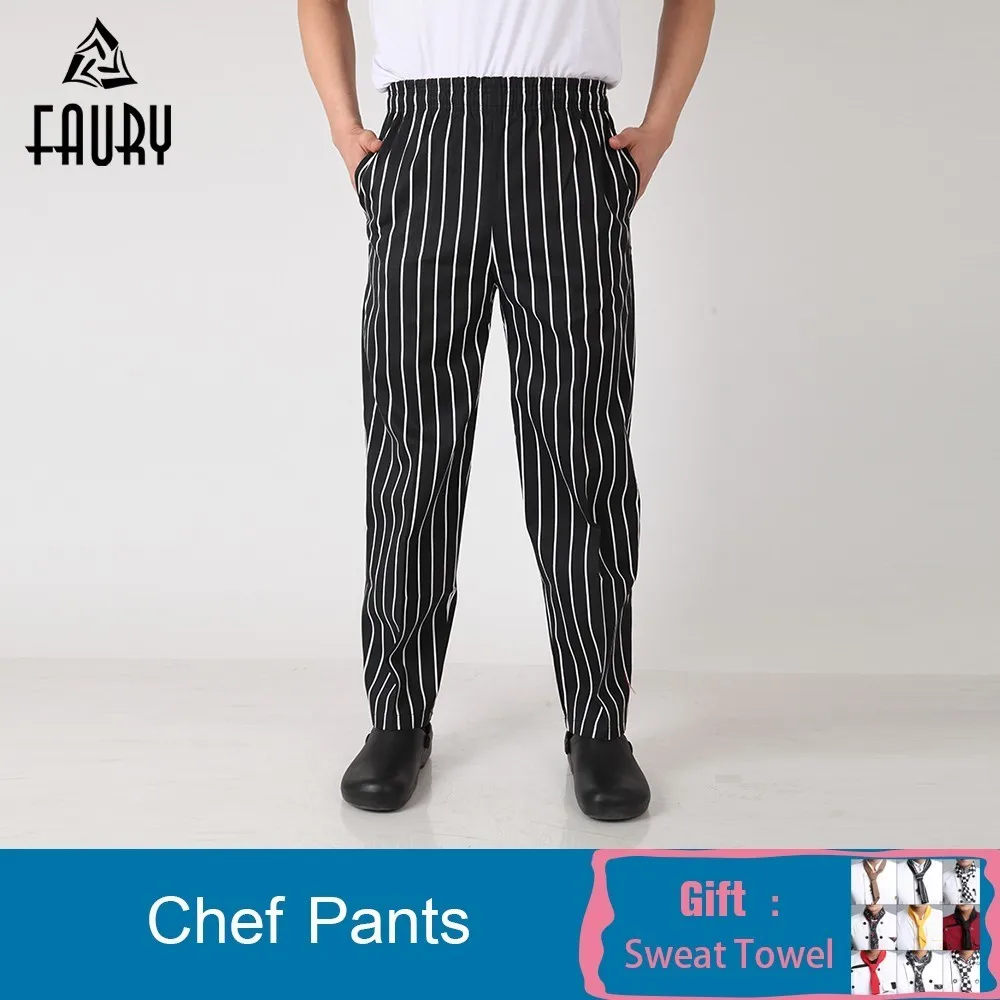 Wholesale Red Pepper Print Striped Elastic Waist Chef Hotel Waiter Long Casual Trousers Food Service Kitchen Workwear Pants
Wholesale Red Pepper Print Striped Elastic Waist Chef Hotel Waiter Long Casual Trousers Food Service Kitchen Workwear Pants