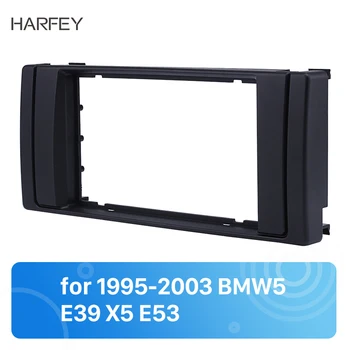 Harfey Car 2DIN Stereo Auto Radio Frame Mount for BMW5 E39 X5 E53 1995 1996 1997 1998 1999 2000 2001-2003 Trim Install Panel Kit
Harfey Car 2DIN Stereo Auto Radio Frame Mount for BMW5 E39 X5 E53 1995 1996 1997 1998 1999 2000 2001-2003 Trim Install Panel Kit