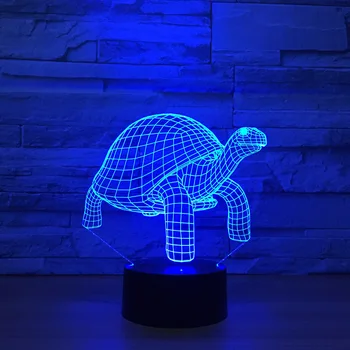 Lovely Sea Turtle 3D Lamp 7 Color Visual Led Night Lights For Kids Touch Usb Table Lampara Lampe Baby Sleeping Nightlight Gift
Lovely Sea Turtle 3D Lamp 7 Color Visual Led Night Lights For Kids Touch Usb Table Lampara Lampe Baby Sleeping Nightlight Gift