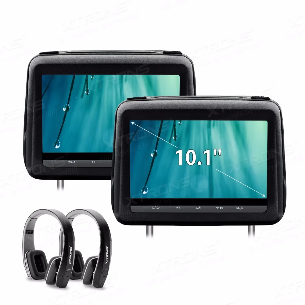 XTRONS Monitor 10.1" HD 1080P Digital Screen Touch Panel Leather Cover Car Headrest DVD Player FM HDMI Speaker +2 IR Headphones
XTRONS Monitor 10.1" HD 1080P Digital Screen Touch Panel Leather Cover Car Headrest DVD Player FM HDMI Speaker +2 IR Headphones
