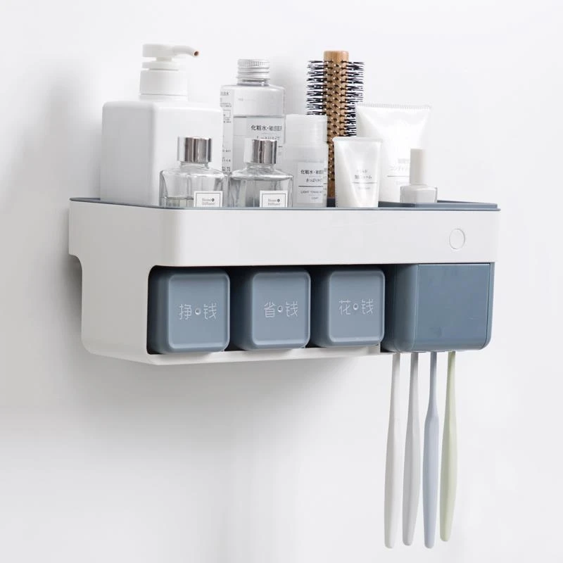 Ultraviolet Intelligent Toothbrush Rack Creative Disinfection Multifunction Bathroom Wall Mount Dust-Proof Toothpaste Cup Holder
Ultraviolet Intelligent Toothbrush Rack Creative Disinfection Multifunction Bathroom Wall Mount Dust-Proof Toothpaste Cup Holder