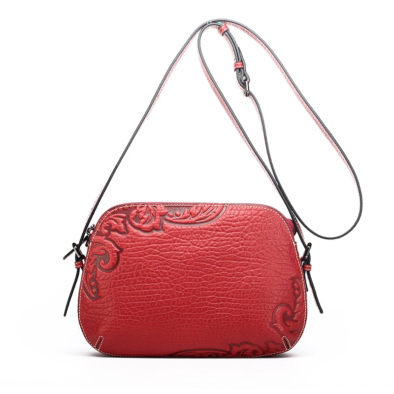 Embossed Messenger Shoulder Shell Bags Cross Body Purse Natural Skin Chinese Style Luxury Fashion 100% Genuine Leather Women Bag
Embossed Messenger Shoulder Shell Bags Cross Body Purse Natural Skin Chinese Style Luxury Fashion 100% Genuine Leather Women Bag