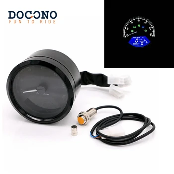 ABS Material 12V Universal Digital Motorcycle Speedometer Odometer Gauge Backlit Dual velocimetro moto with LED Indicator
ABS Material 12V Universal Digital Motorcycle Speedometer Odometer Gauge Backlit Dual velocimetro moto with LED Indicator