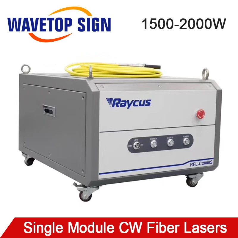 WaveTopSign Raycus 1500-2000W Single Module CW Fiber Lasers Series RFL-C1500S RFL-C2000S 1064nm for Fiber Cutting Machine
WaveTopSign Raycus 1500-2000W Single Module CW Fiber Lasers Series RFL-C1500S RFL-C2000S 1064nm for Fiber Cutting Machine