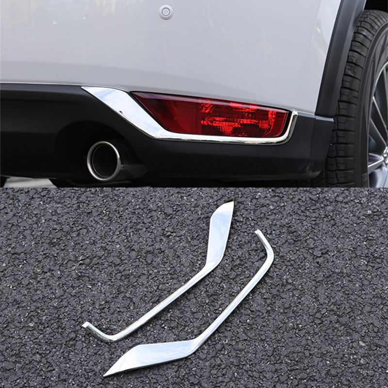 ABS Chrome For Mazda CX-5 CX5 2017 2018 accessories Bottom Rear Fog Light Lamp Eyelind Decoration Trim car styling 2pcs
ABS Chrome For Mazda CX-5 CX5 2017 2018 accessories Bottom Rear Fog Light Lamp Eyelind Decoration Trim car styling 2pcs