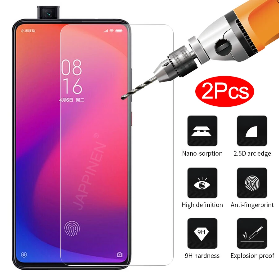 2Pcs/lot 2.5D 0.26mm 9H Tempered Glass for Xiaomi Mi 9T Pro Screen Protector for Xiaomi Mi Redmi K20 Pro Protective Glass
2Pcs/lot 2.5D 0.26mm 9H Tempered Glass for Xiaomi Mi 9T Pro Screen Protector for Xiaomi Mi Redmi K20 Pro Protective Glass