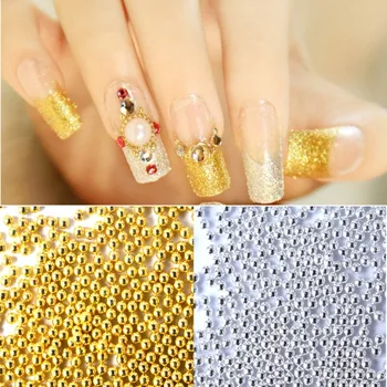 200pcs/pack Steel Mini Bead DIY Little Steel Balls Pearls Decorations Gold/Silver Metal Nail Art Rhinestone Glitter Caviar Nail
200pcs/pack Steel Mini Bead DIY Little Steel Balls Pearls Decorations Gold/Silver Metal Nail Art Rhinestone Glitter Caviar Nail