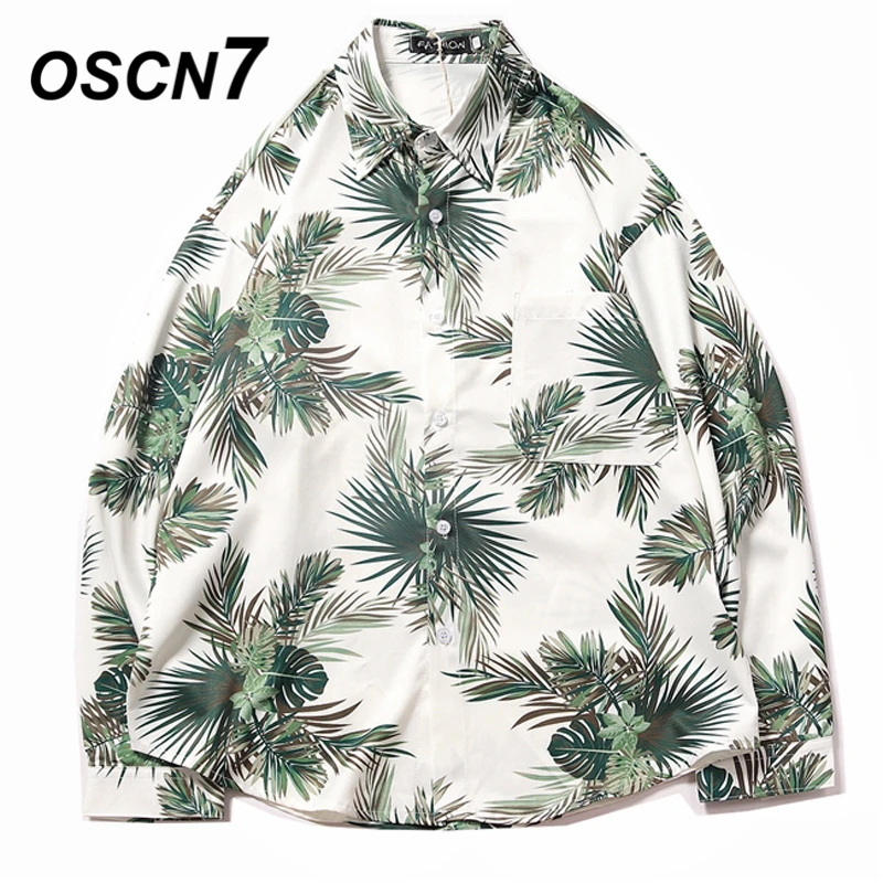 OSCN7 Casual Printed Long Sleeve Shirt Men Streetwear 2019 Fall Hawaii Beach Long Sleeve Shirts Harujuku Mens Shirt 2223
OSCN7 Casual Printed Long Sleeve Shirt Men Streetwear 2019 Fall Hawaii Beach Long Sleeve Shirts Harujuku Mens Shirt 2223