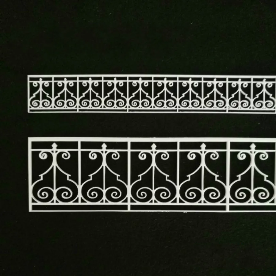 scale new model fence in architecture building kits toy (1)
