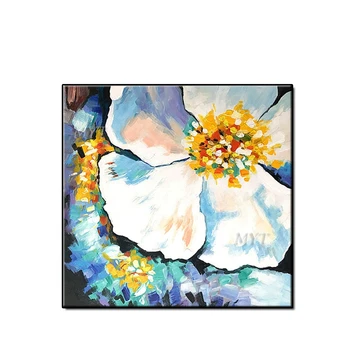 Abstract White Flower 100% Hand Painted Original Oil Painting Canvas Wall Art Abstract Wall Picture For Living Room Decor
Abstract White Flower 100% Hand Painted Original Oil Painting Canvas Wall Art Abstract Wall Picture For Living Room Decor