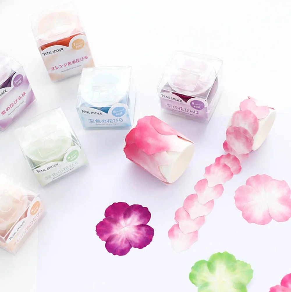 1Roll/200PCS Masking Tape Adorable Petals Decal Flower Scrapbook Sticker DIY Tape Universal
1Roll/200PCS Masking Tape Adorable Petals Decal Flower Scrapbook Sticker DIY Tape Universal