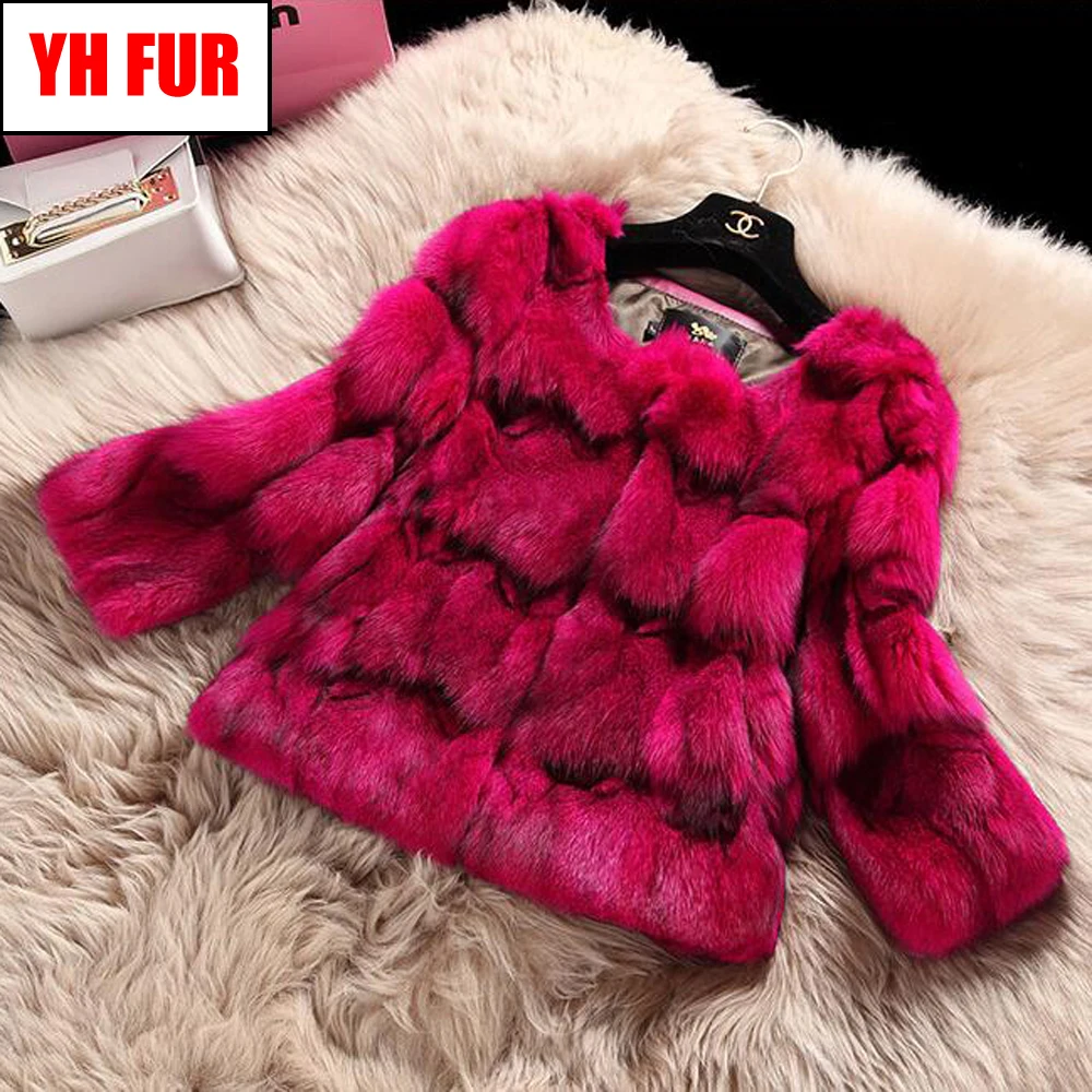 2019 New Style Fashion Lady Real Fox Fur Coat 100% Real Natural Fox Fur Short Jacket Winter Warm Soft Women Real Fox Fur Clothes
2019 New Style Fashion Lady Real Fox Fur Coat 100% Real Natural Fox Fur Short Jacket Winter Warm Soft Women Real Fox Fur Clothes