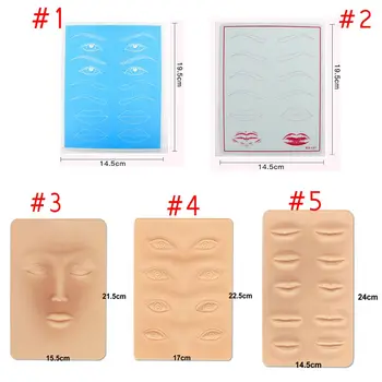 3D Semi Permanent Eyebrow Lips Tattoo Practice Skin Double Eyelids Microblading Training Makeup Tool Body Art
3D Semi Permanent Eyebrow Lips Tattoo Practice Skin Double Eyelids Microblading Training Makeup Tool Body Art