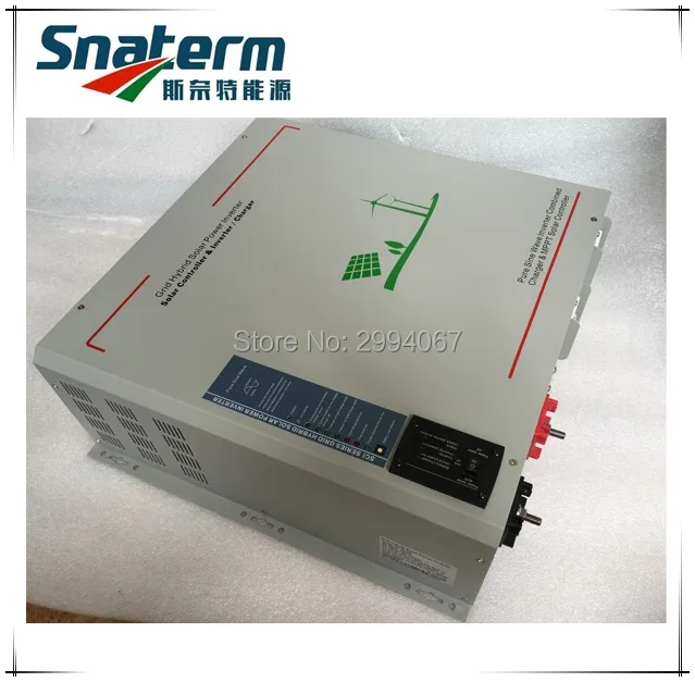 DC48V 6KW MPPT Hybrid Solar Power Inverter Build in 48V60A MPPT Solar charge controller/Grid off Generator charger energy kits
DC48V 6KW MPPT Hybrid Solar Power Inverter Build in 48V60A MPPT Solar charge controller/Grid off Generator charger energy kits