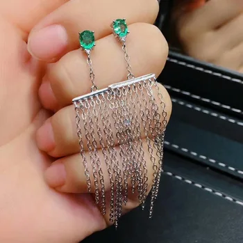 shilovem 925 sterling silver real Natural Emerald Drop Earrings fine Jewelry women trendy wedding gift jce040599agml
shilovem 925 sterling silver real Natural Emerald Drop Earrings fine Jewelry women trendy wedding gift jce040599agml