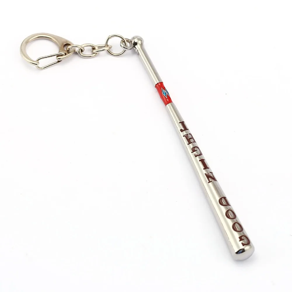 Suicide Squad Baseball Bat Keychain Harley Quinn Key Rings Holder For Gift Chaveiro Car Key Chain Jewelry Men Souvenir YS11769
Suicide Squad Baseball Bat Keychain Harley Quinn Key Rings Holder For Gift Chaveiro Car Key Chain Jewelry Men Souvenir YS11769
