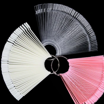 50Pcs Pink False Nail Tips Acrylic UV Gel Polish Nail Art Practice Display White Color Card Nail Polish Fan Tools
50Pcs Pink False Nail Tips Acrylic UV Gel Polish Nail Art Practice Display White Color Card Nail Polish Fan Tools