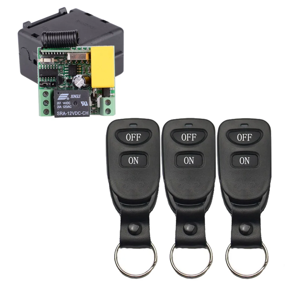 AC 220V 1CH 10A RF Wireless Remote Control Relay Switch Light System 433Mhz Receiver + 2 Button ON OFF Leather Transmitter
AC 220V 1CH 10A RF Wireless Remote Control Relay Switch Light System 433Mhz Receiver + 2 Button ON OFF Leather Transmitter