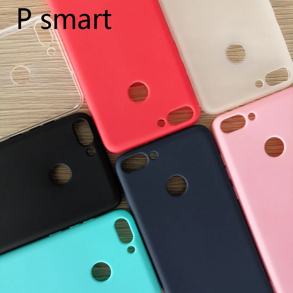 Чехол для Huawei P smart 5 65 дюймов Матовый Бампер / Enjoy 7S мягкий силиконовый чехол из ТПУ