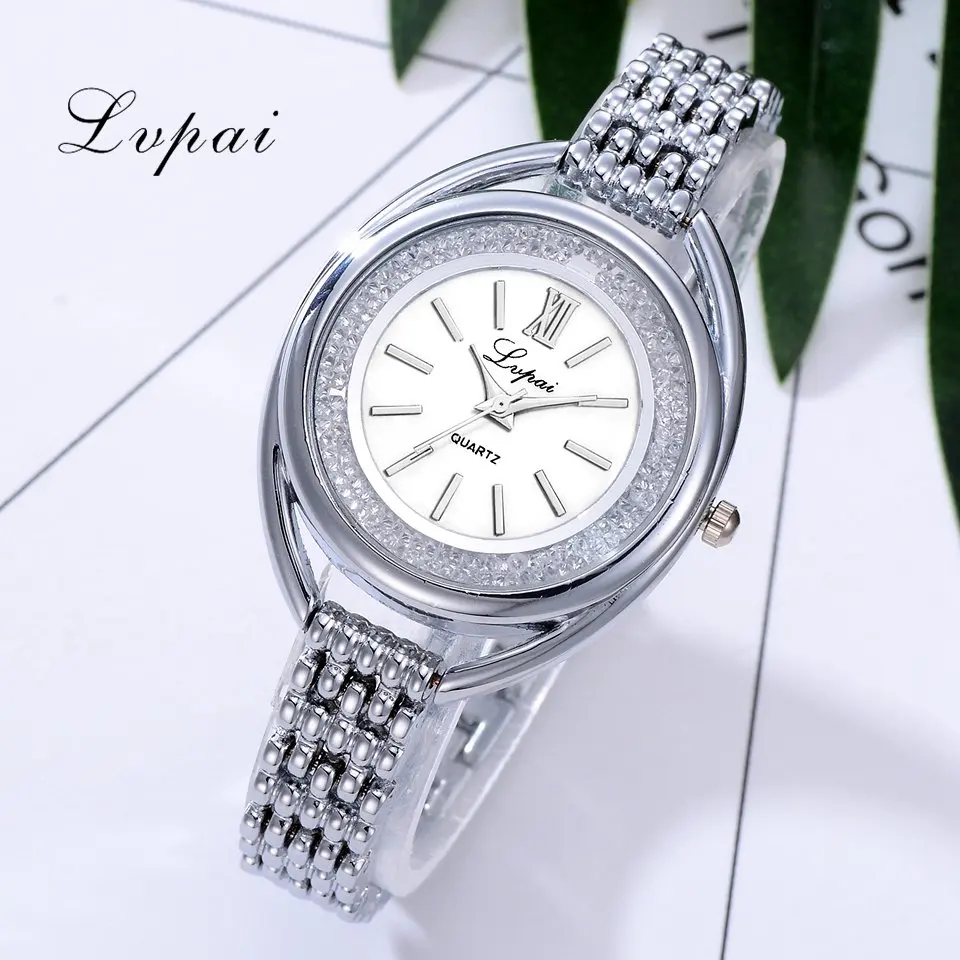 Lvpai Brand Women Watches Luxury Crystal Full Dial Bracelet Quartz Wrist Watches Fashion Creative Clock Gift Ladies Wristwatch
Lvpai Brand Women Watches Luxury Crystal Full Dial Bracelet Quartz Wrist Watches Fashion Creative Clock Gift Ladies Wristwatch