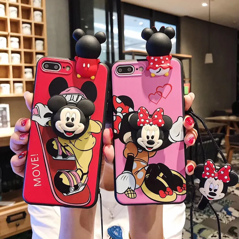 Cute Cartoon Brand Mickey Minnie Phone Case For VIVO Y X20 V15 S1 All Series Soft Silicon 3D With Lanyard Bracket Cover shell
Cute Cartoon Brand Mickey Minnie Phone Case For VIVO Y X20 V15 S1 All Series Soft Silicon 3D With Lanyard Bracket Cover shell