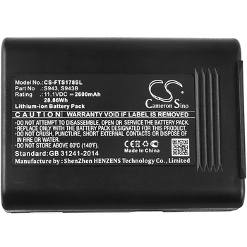 Cameron Sino Battery for Fitel S121A S121M4 S122A S122C S122M12 S122M8 S123C Fitel Equipment Battery
Cameron Sino Battery for Fitel S121A S121M4 S122A S122C S122M12 S122M8 S123C Fitel Equipment Battery