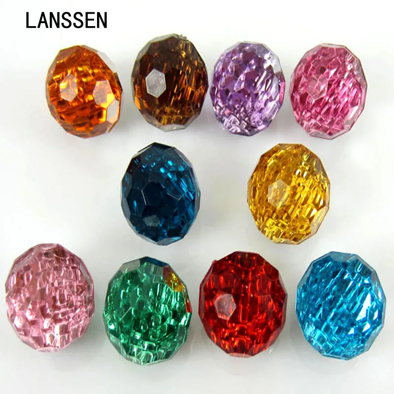 30Pcs 1/2" Mix Acryl Crystal Buttons Quartz Faceted Rondelle Bead Buttons Sewing Craft Scrapbooking Accessories 12mm
30Pcs 1/2" Mix Acryl Crystal Buttons Quartz Faceted Rondelle Bead Buttons Sewing Craft Scrapbooking Accessories 12mm