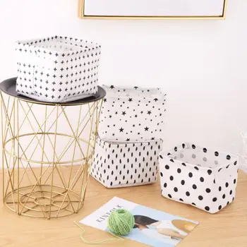 Cotton Linen Printed Desktop Waterproof Sundries Storage Basket Underwer Storage Box Container Makeup Organizer Case with Handle
Cotton Linen Printed Desktop Waterproof Sundries Storage Basket Underwer Storage Box Container Makeup Organizer Case with Handle