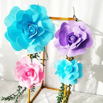 Artificial PE Foam Rose Flower Head Wedding Background Decoration Chair Decoration Party Holiday Hotel Home Wall Hanging Flower 
Artificial PE Foam Rose Flower Head Wedding Background Decoration Chair Decoration Party Holiday Hotel Home Wall Hanging Flower