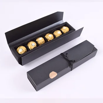 50pcs Creative Black Ribbon Wedding Favours Party Gift Candy Paper Box Cookie Candy gift bags Event Party Supplies Gift Box
50pcs Creative Black Ribbon Wedding Favours Party Gift Candy Paper Box Cookie Candy gift bags Event Party Supplies Gift Box