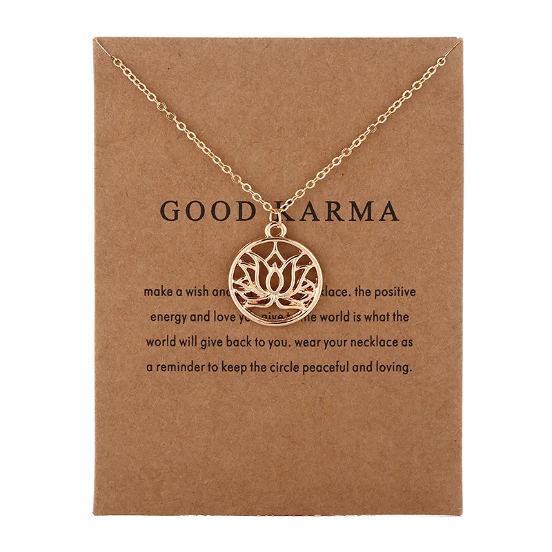 LTF Women's Necklace New Design Hollow Fashion Jewelry New Buddha Buddha Lotus Pendant Necklace Women's Jewelry Ball Party Gift
LTF Women's Necklace New Design Hollow Fashion Jewelry New Buddha Buddha Lotus Pendant Necklace Women's Jewelry Ball Party Gift