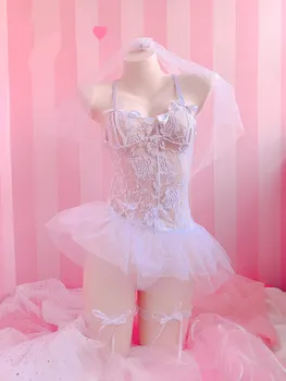 Perspective Cute Sweet Lingerie Bud Silk Mesh Underdress Exotic Wedding Sexy Costumes Fairy Lace Transparent Pettiskirt Six Sets
Perspective Cute Sweet Lingerie Bud Silk Mesh Underdress Exotic Wedding Sexy Costumes Fairy Lace Transparent Pettiskirt Six Sets