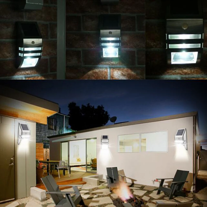 Motion Sensor Solar lamp outdoor solar light Infrared Human Body Induction Street light LED solar light Home garden Wall Lamp
Motion Sensor Solar lamp outdoor solar light Infrared Human Body Induction Street light LED solar light Home garden Wall Lamp