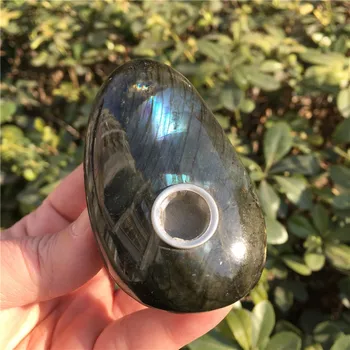 Drop Shipping Flashing Rainbow Natural Labradorite Crystal Smoking Pipe With Strainer Quartz Stone Healing Wand As Gif
Drop Shipping Flashing Rainbow Natural Labradorite Crystal Smoking Pipe With Strainer Quartz Stone Healing Wand As Gif