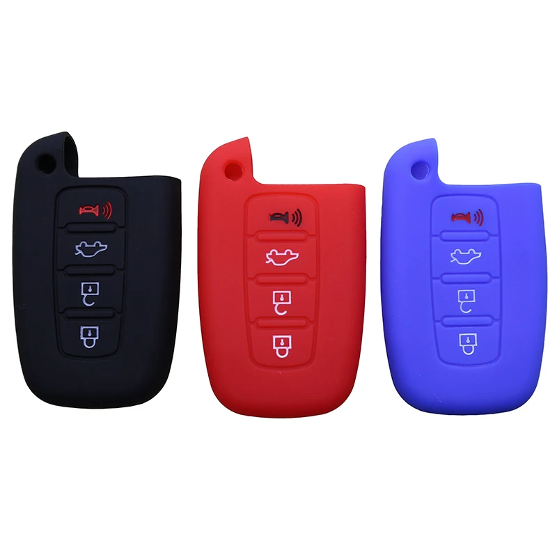 4 Buttons Silicon Rubber Car Key Shell cover Case For Hyundai IX35 New Sonata Santa Fe IX45
4 Buttons Silicon Rubber Car Key Shell cover Case For Hyundai IX35 New Sonata Santa Fe IX45