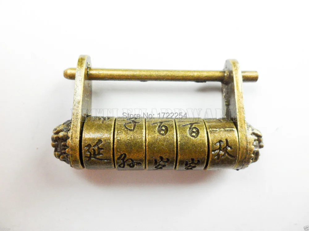 FREE SHIPPING RARE Chinese Old STYLE Useful Chinese word PASSWORD padlock lock/key
FREE SHIPPING RARE Chinese Old STYLE Useful Chinese word PASSWORD padlock lock/key