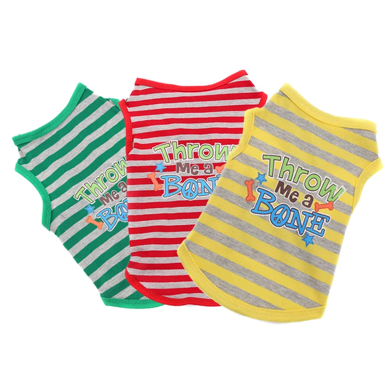 Summer Pet Dog Vest T shirt Puppy Cat Clothing Fashion Cotton Dog Clothes for Small Dogs Chihuahua Yorkshire Shirts Pets Product
Summer Pet Dog Vest T shirt Puppy Cat Clothing Fashion Cotton Dog Clothes for Small Dogs Chihuahua Yorkshire Shirts Pets Product