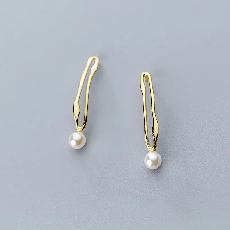 925 Solid Sterling Silver Simple Pearl Stud Earrings For Women Girl Gift Pendientes Mujer Engagement Jewelry Brincos eh955
925 Solid Sterling Silver Simple Pearl Stud Earrings For Women Girl Gift Pendientes Mujer Engagement Jewelry Brincos eh955