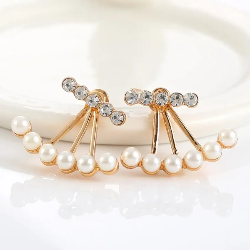Hfarich Crystal star zircon simulated pearl Earring Jackets Triangle Earring Jackets Punk bijoux Jewelry Earring for Women New
Hfarich Crystal star zircon simulated pearl Earring Jackets Triangle Earring Jackets Punk bijoux Jewelry Earring for Women New