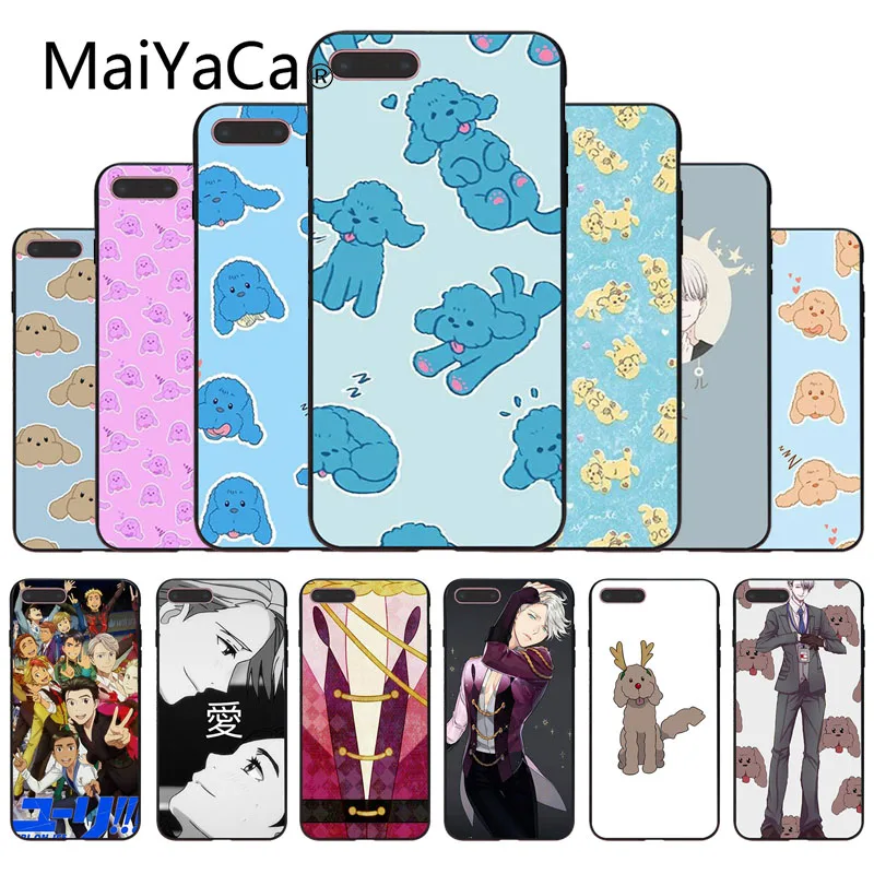MaiYaCa Yuri on Ice Makkachin Soft Coque Shell Phone Case For Apple iphone 5 5s 5c SE And 6s 7 8 Mobile Phone case
MaiYaCa Yuri on Ice Makkachin Soft Coque Shell Phone Case For Apple iphone 5 5s 5c SE And 6s 7 8 Mobile Phone case