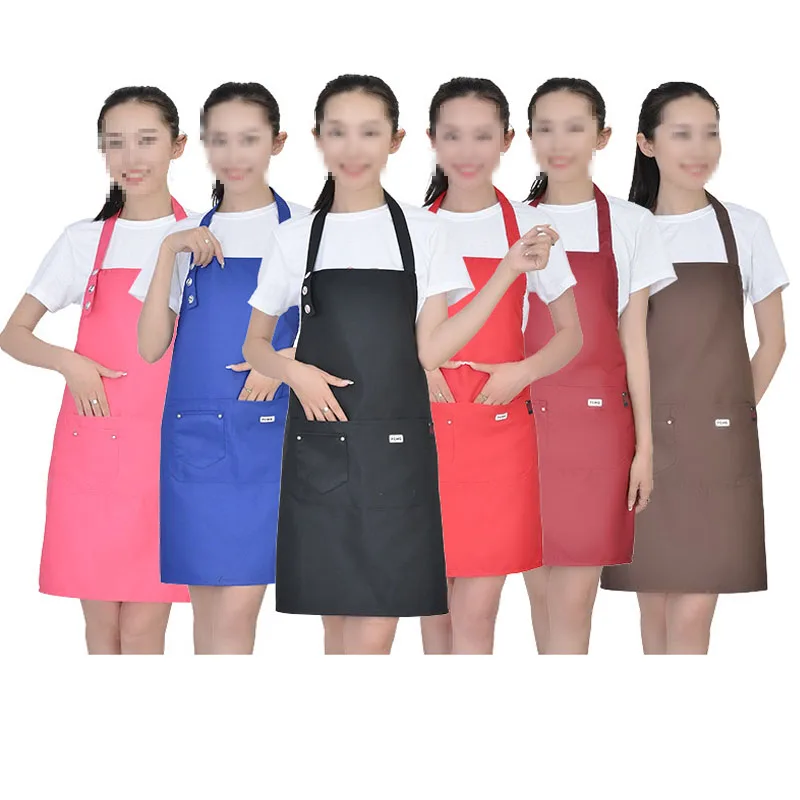 Work clothes Pure color gift work Kitchen uniform Advertisement apron Simplicity 
Work clothes Pure color gift work Kitchen uniform Advertisement apron Simplicity