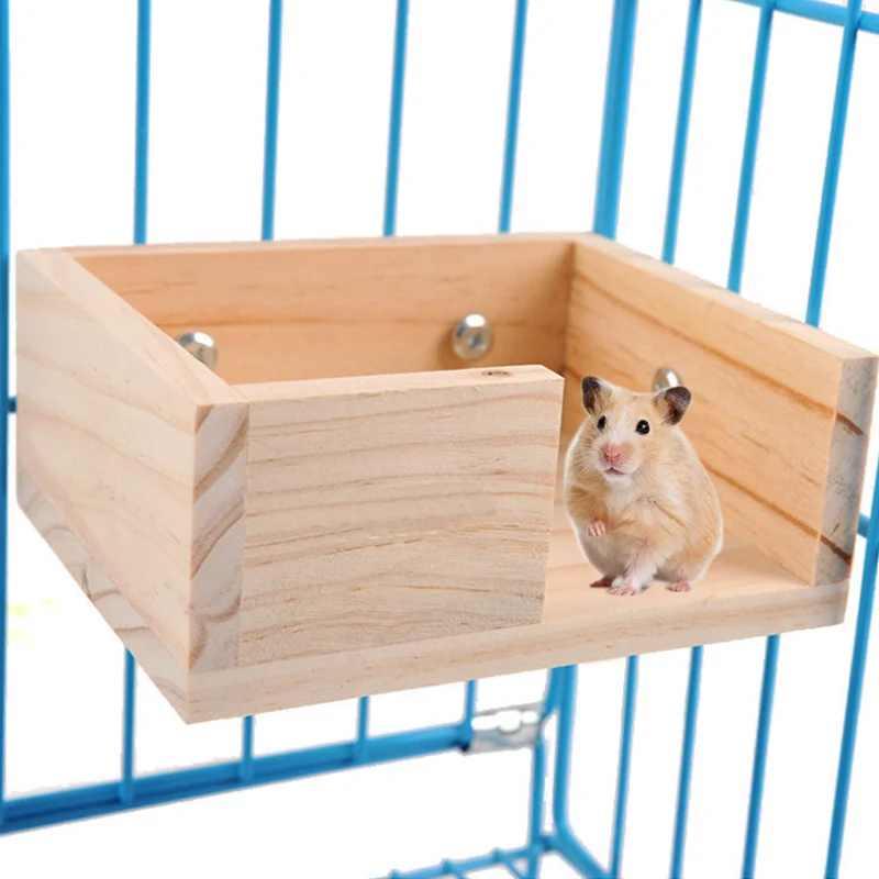 Wooden Hamster Perch Platform Parrots Bird Stand Playground for Small Animals Accessories Hogard
Wooden Hamster Perch Platform Parrots Bird Stand Playground for Small Animals Accessories Hogard