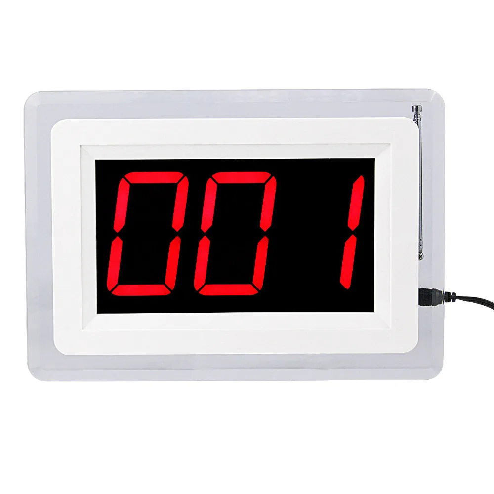 Wireless Restaurant Pager Calling Receiver Coaster Pager System 433MHz For Waiter with Voice Reporting F4400B
Wireless Restaurant Pager Calling Receiver Coaster Pager System 433MHz For Waiter with Voice Reporting F4400B