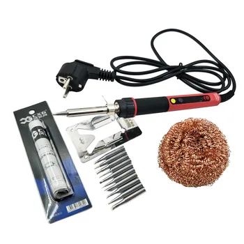 CXG E60WT 220V 110V 60W Electric Soldering Iron LED Digital Adjustable Constant Temperature Professional Reballing Soldering
CXG E60WT 220V 110V 60W Electric Soldering Iron LED Digital Adjustable Constant Temperature Professional Reballing Soldering