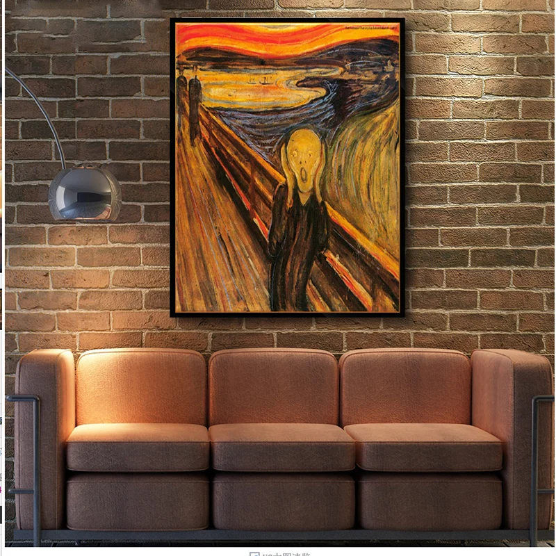 High Quality Hand Painted From Munch's The Scream Living Room Wall Artwork Oil Painting Canvas Wall Decoration Fine Art
High Quality Hand Painted From Munch's The Scream Living Room Wall Artwork Oil Painting Canvas Wall Decoration Fine Art